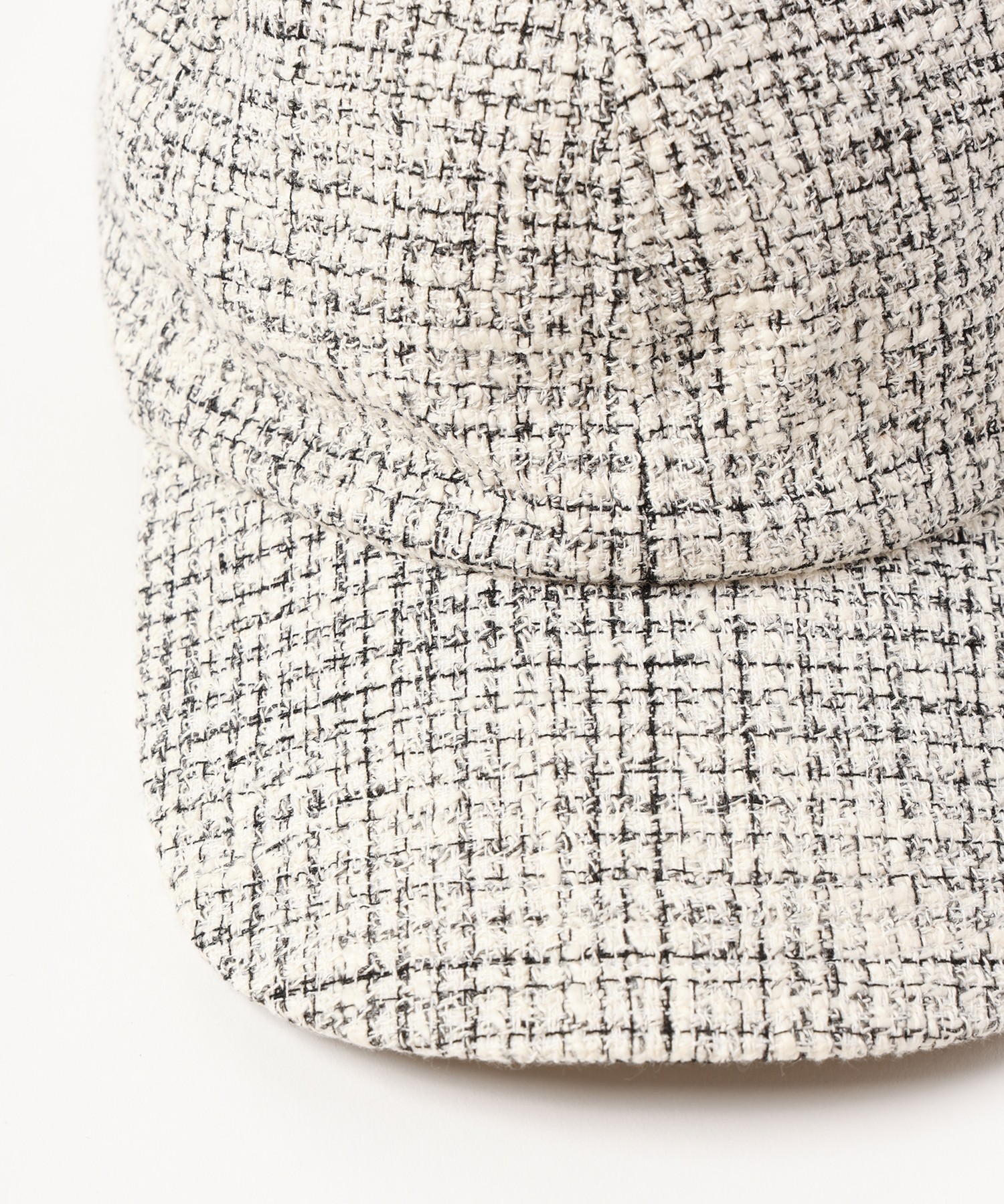 Butcher Tweed Leather Emblem Cap