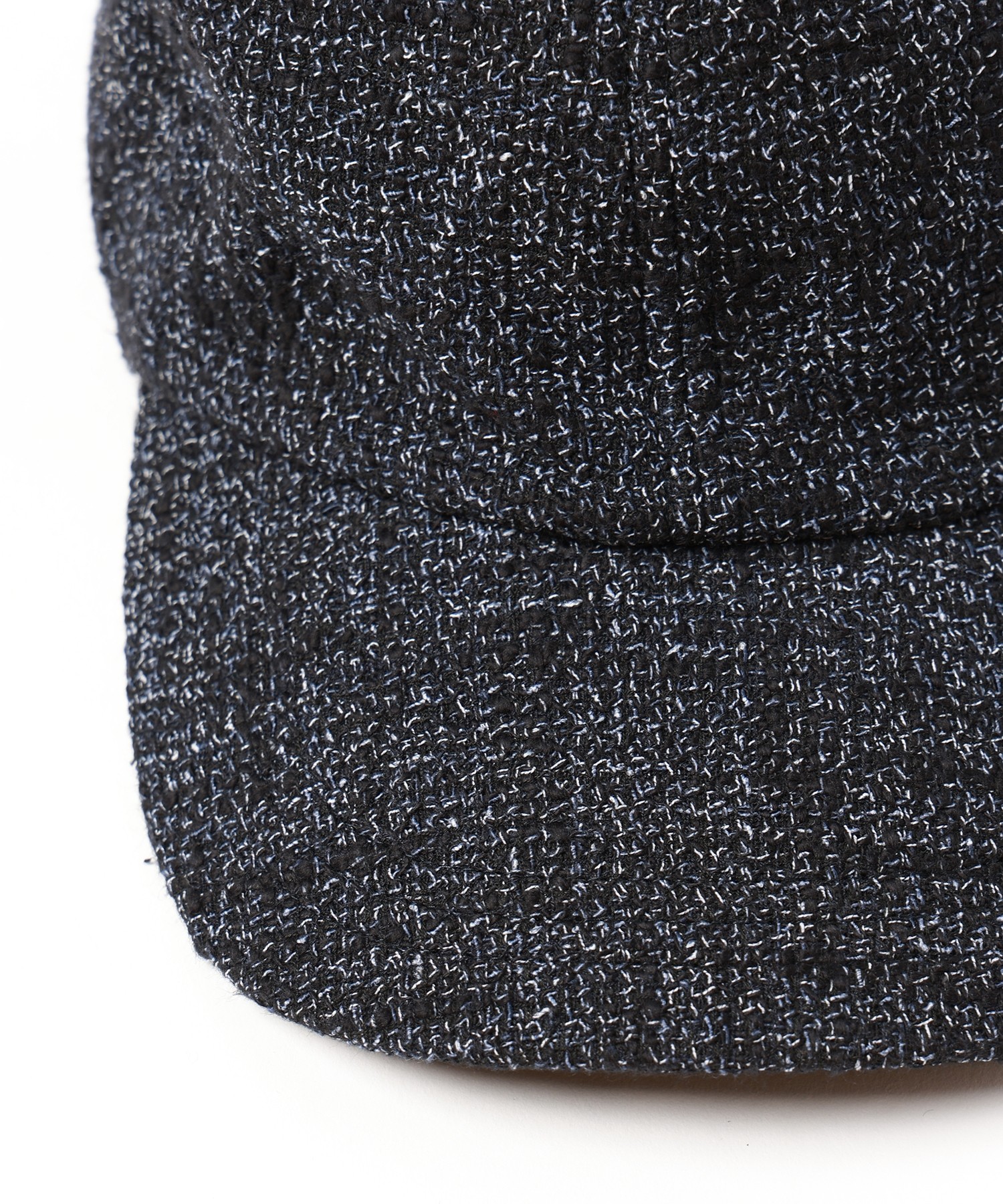 Butcher Tweed Leather Emblem Cap