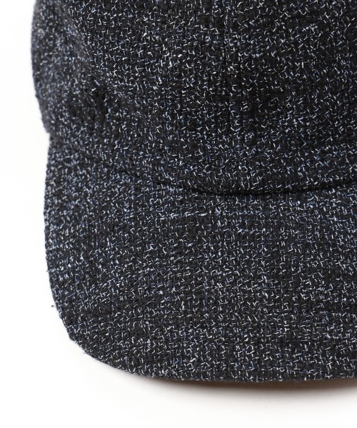 Butcher Tweed Leather Emblem Cap