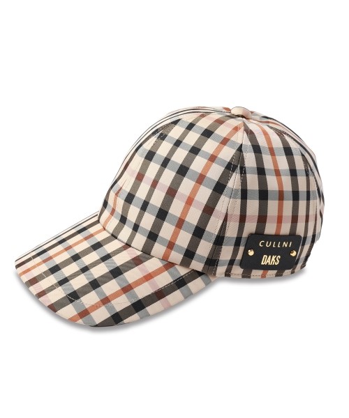 CULLNI for DAKS LONDON Leather Patch CAP