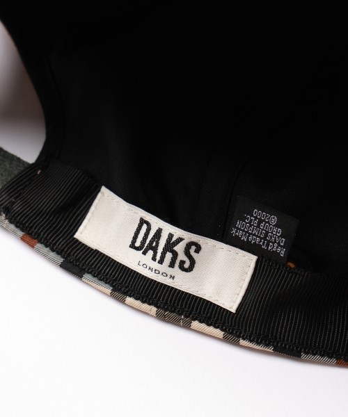 CULLNI for DAKS LONDON Leather Patch CAP