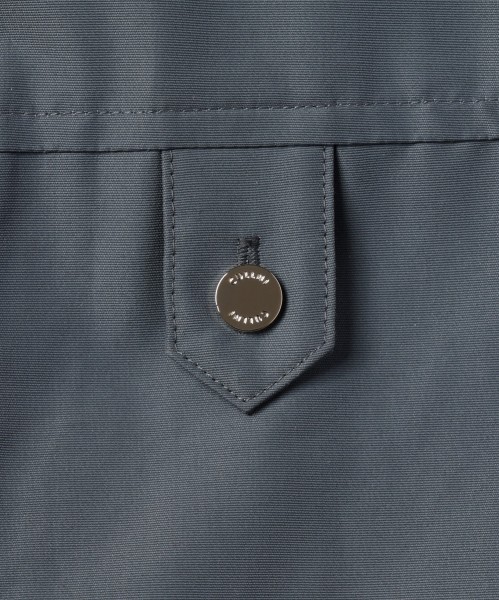 Front Pleated Zip Up Blouson