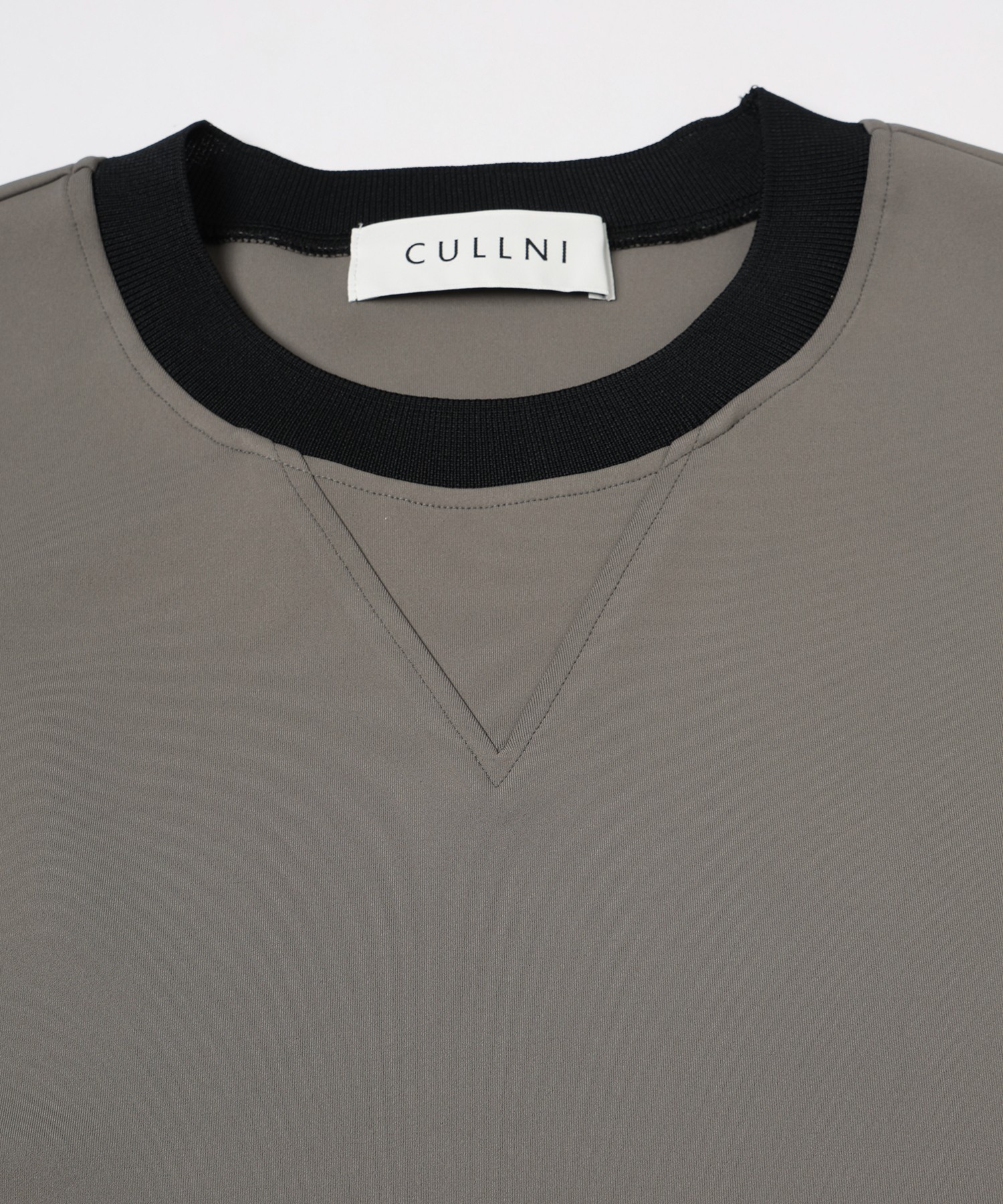 Leather Coin Pocket Pullorver