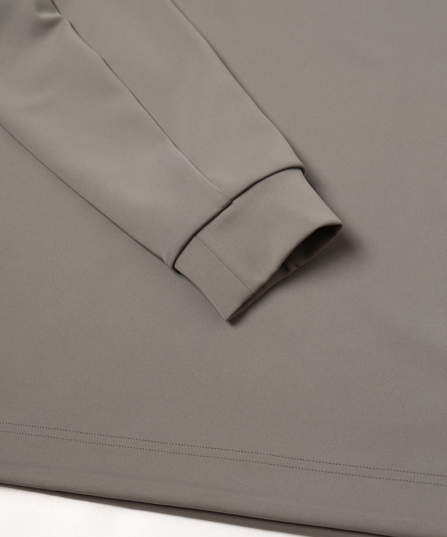 Leather Coin Pocket Pullorver