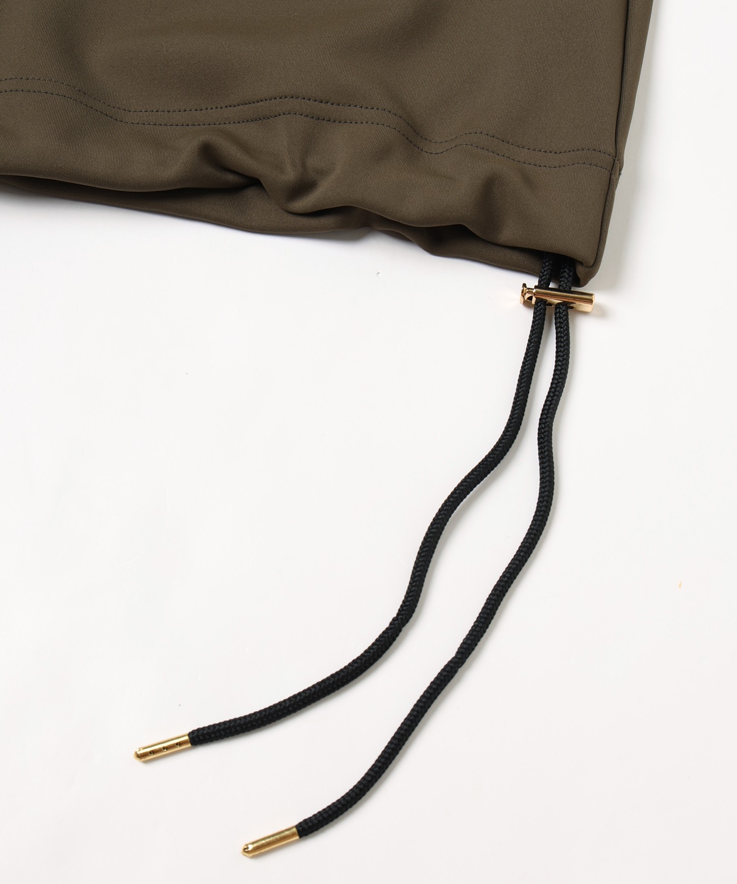 Leather Coin Pocket Pullorver