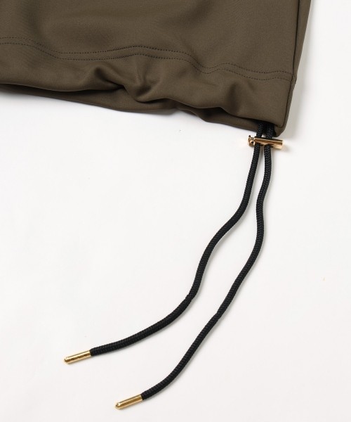 Leather Coin Pocket Pullorver