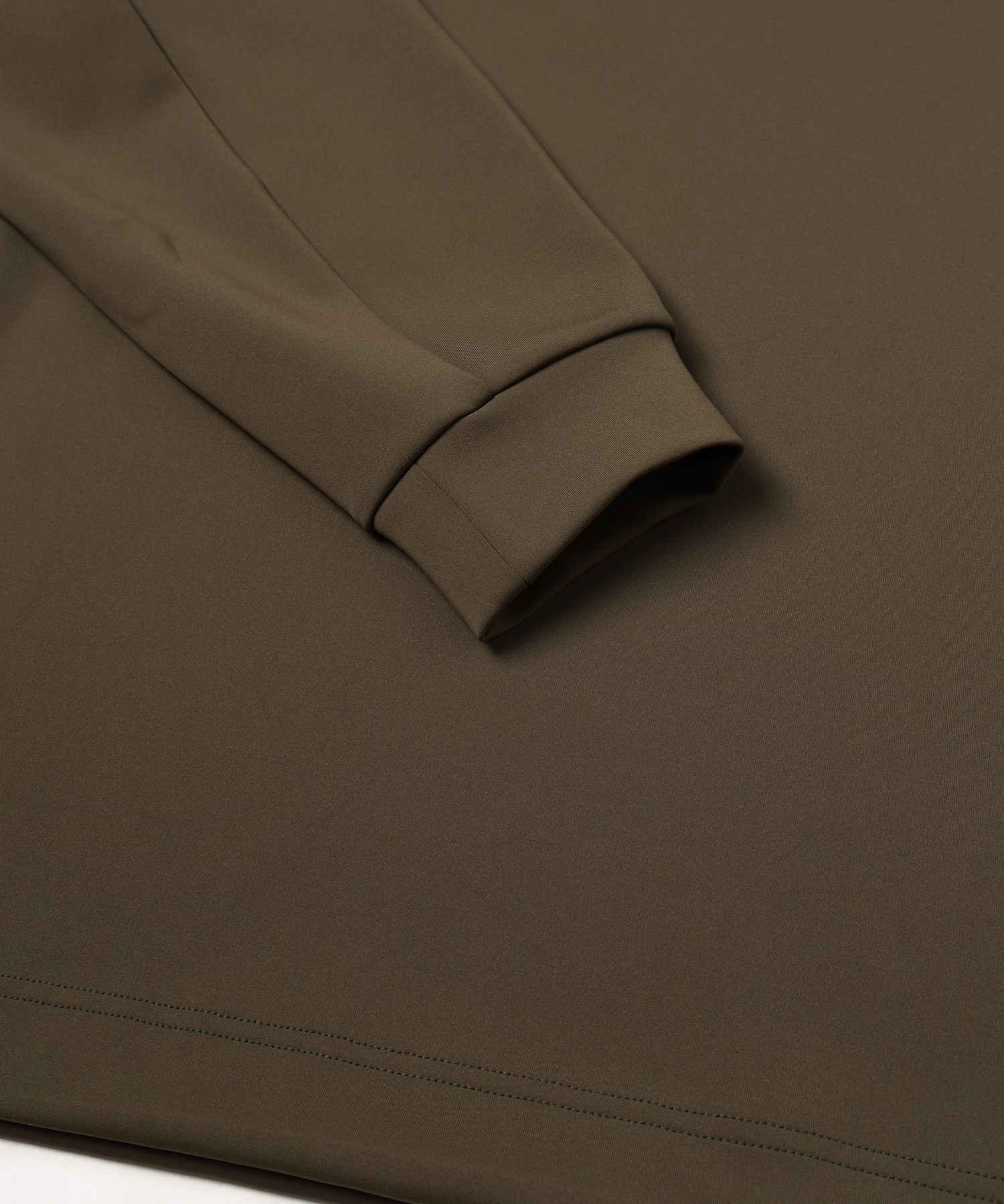 Leather Coin Pocket Pullorver