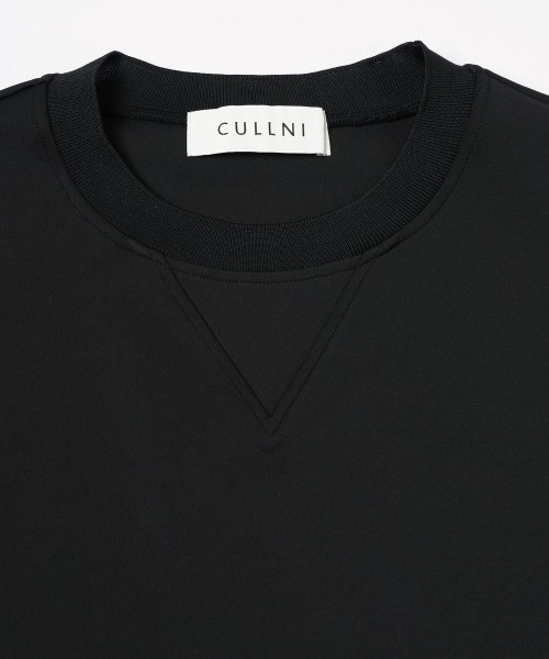 Leather Coin Pocket Pullorver