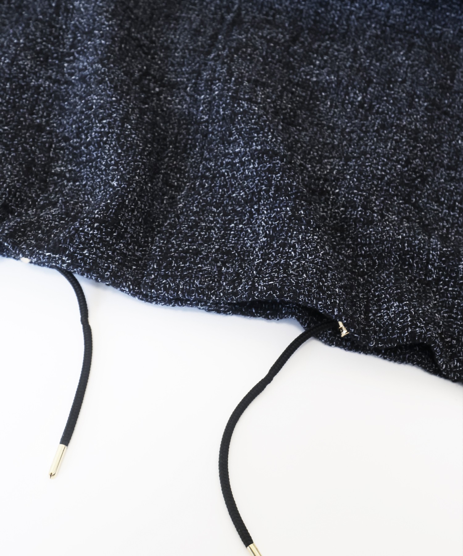 Leather Panel Tweed Mix Jacket