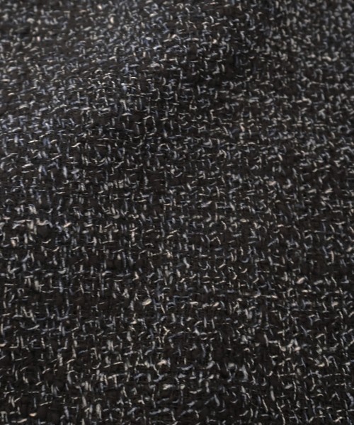 Leather Panel Tweed Mix Jacket