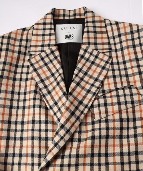 CULLNI for DAKS LONDON Tie Locken Jacket