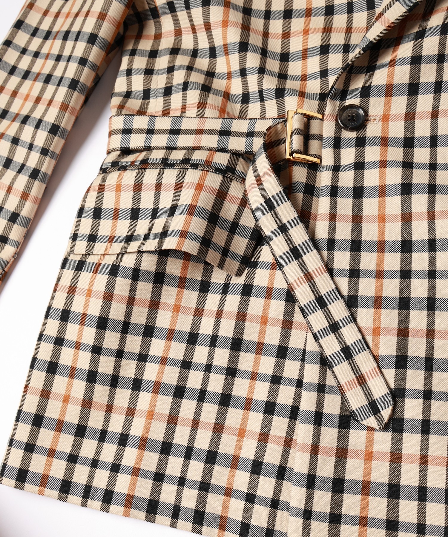 CULLNI for DAKS LONDON Tie Locken Jacket