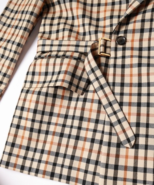 CULLNI for DAKS LONDON Tie Locken Jacket