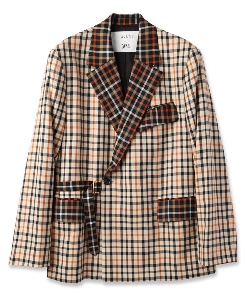 CULLNI for DAKS LONDON Tie Locken Jacket