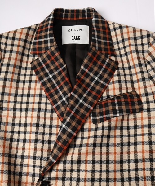 CULLNI for DAKS LONDON Tie Locken Jacket