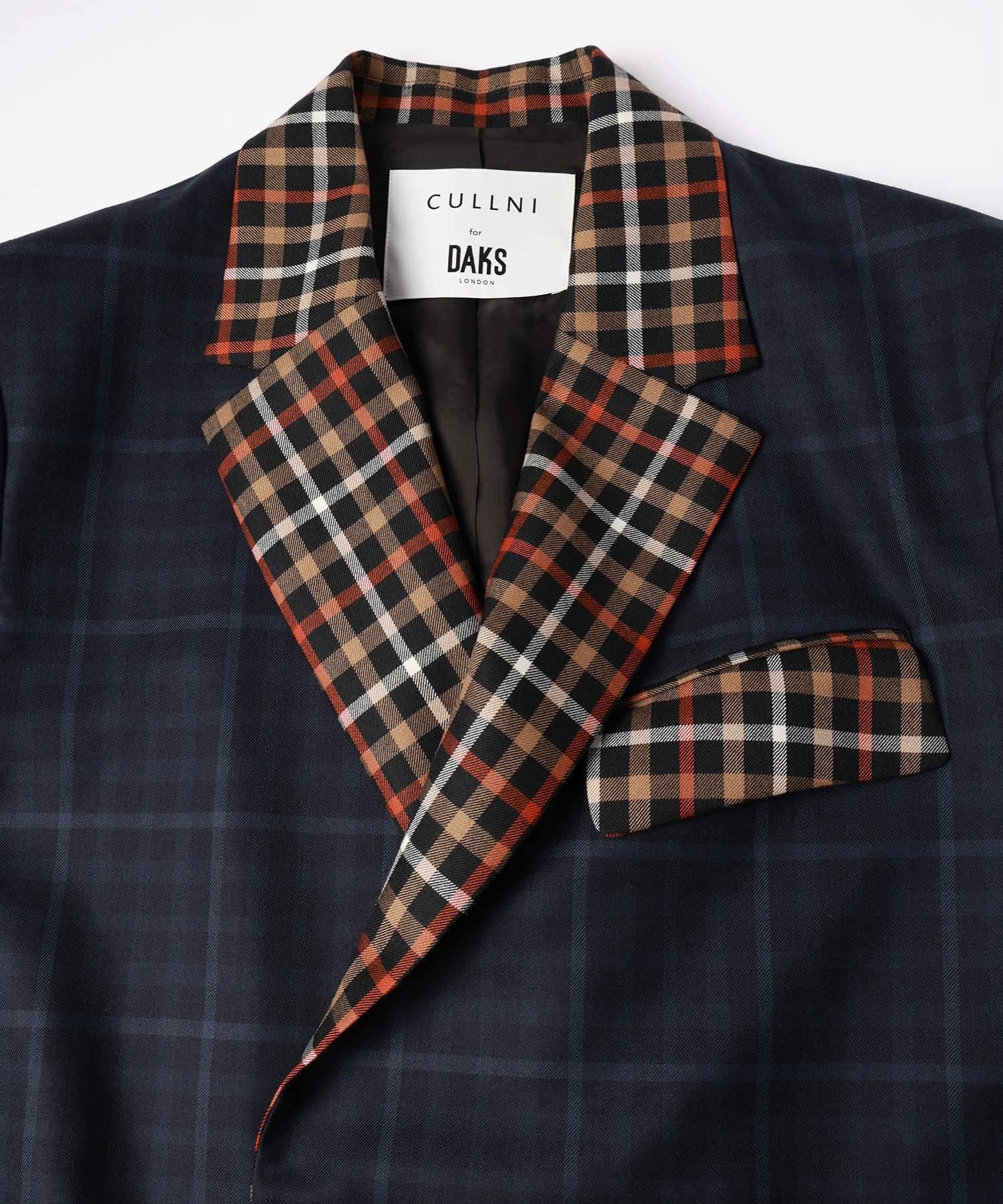 CULLNI for DAKS LONDON Tie Locken Jacket
