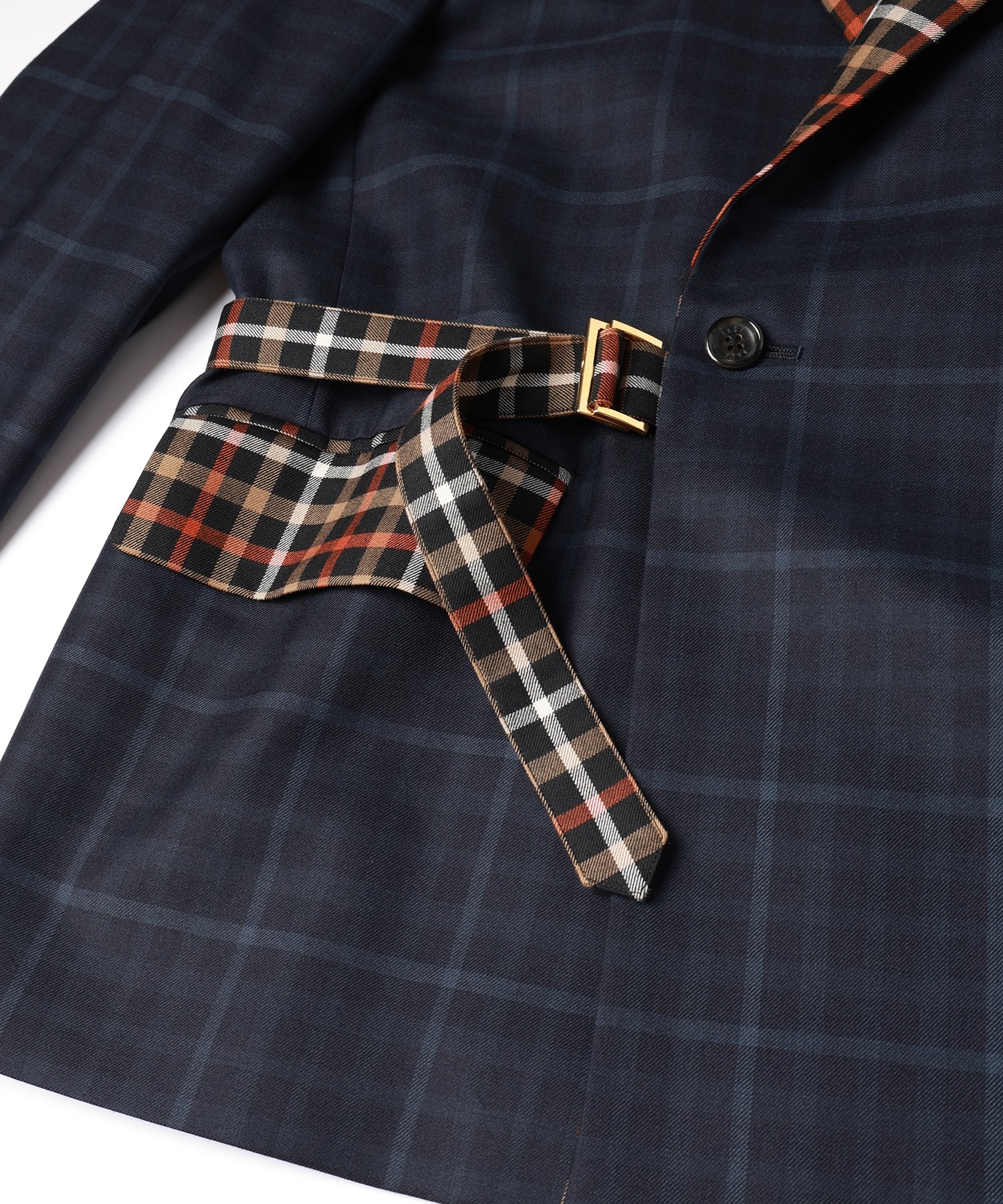 CULLNI for DAKS LONDON Tie Locken Jacket