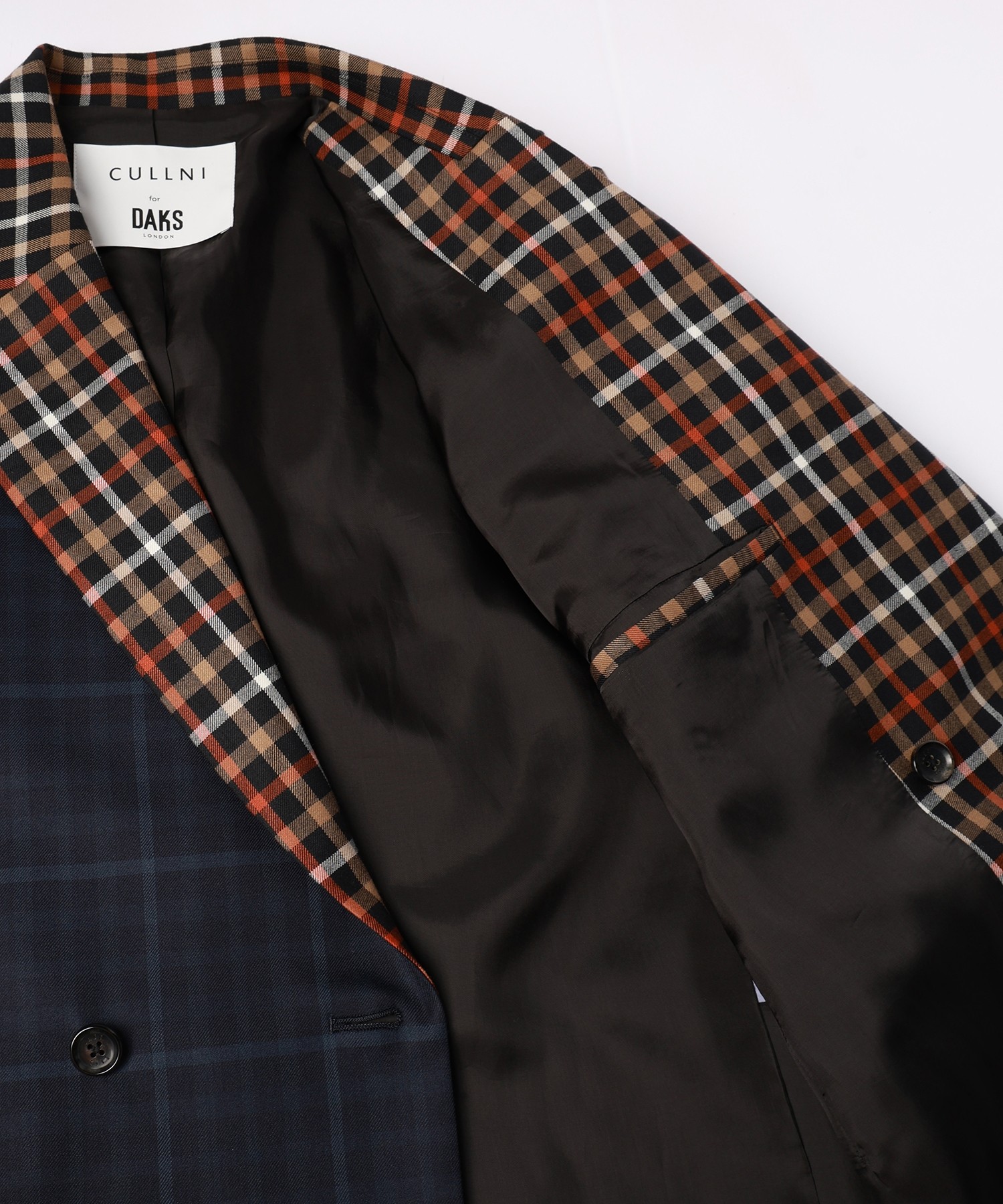 CULLNI for DAKS LONDON Tie Locken Jacket