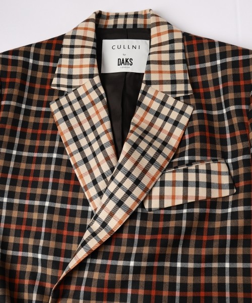 CULLNI for DAKS LONDON Tie Locken Jacket