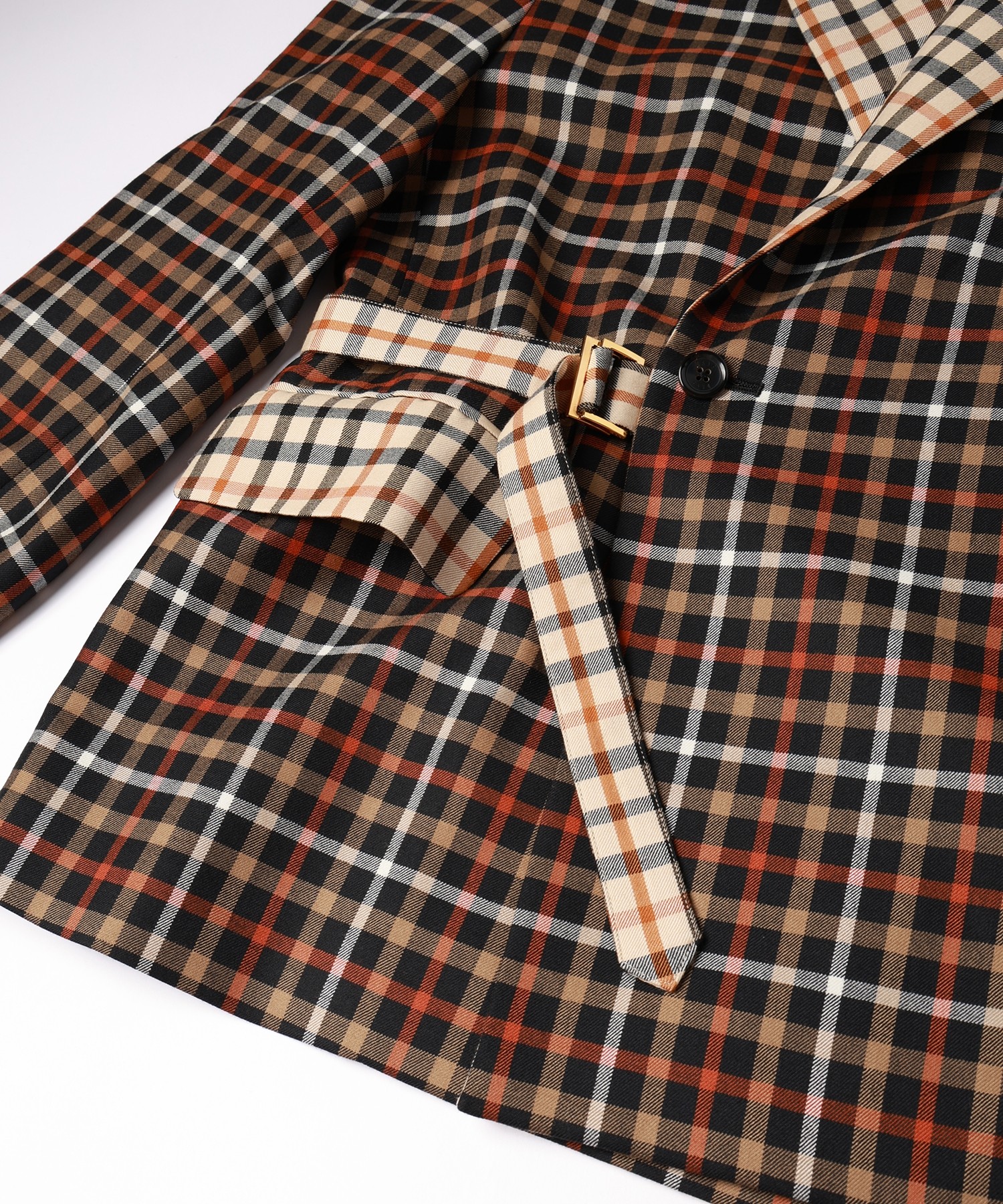 CULLNI for DAKS LONDON Tie Locken Jacket