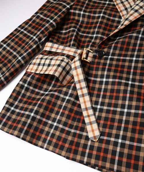 CULLNI for DAKS LONDON Tie Locken Jacket