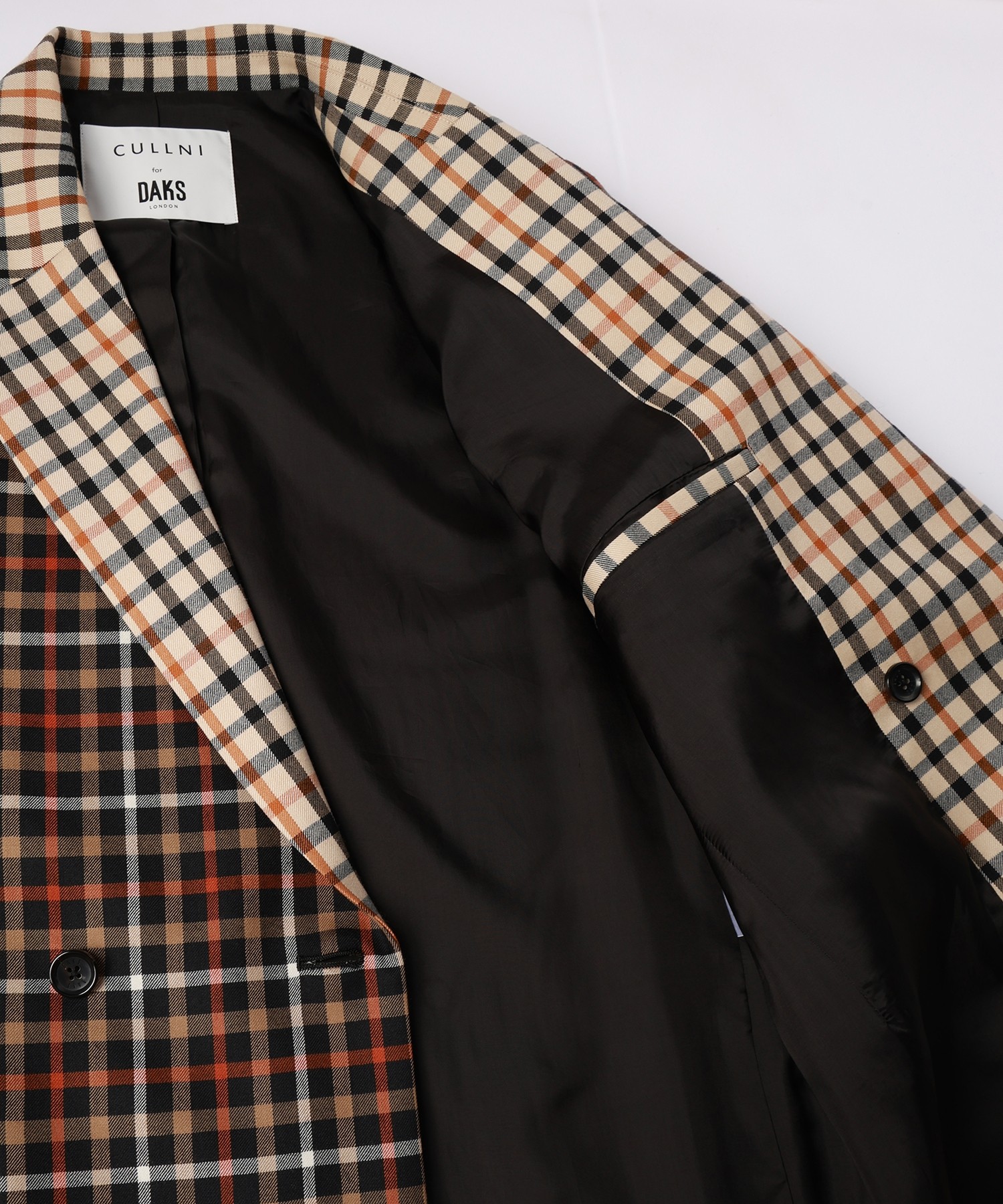 CULLNI for DAKS LONDON Tie Locken Jacket