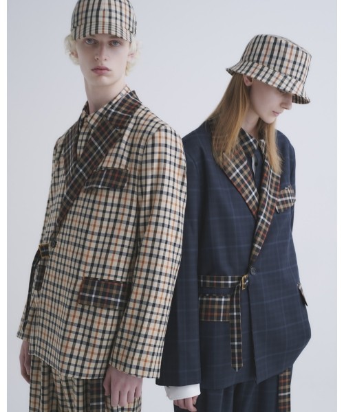 CULLNI for DAKS LONDON Tie Locken Jacket