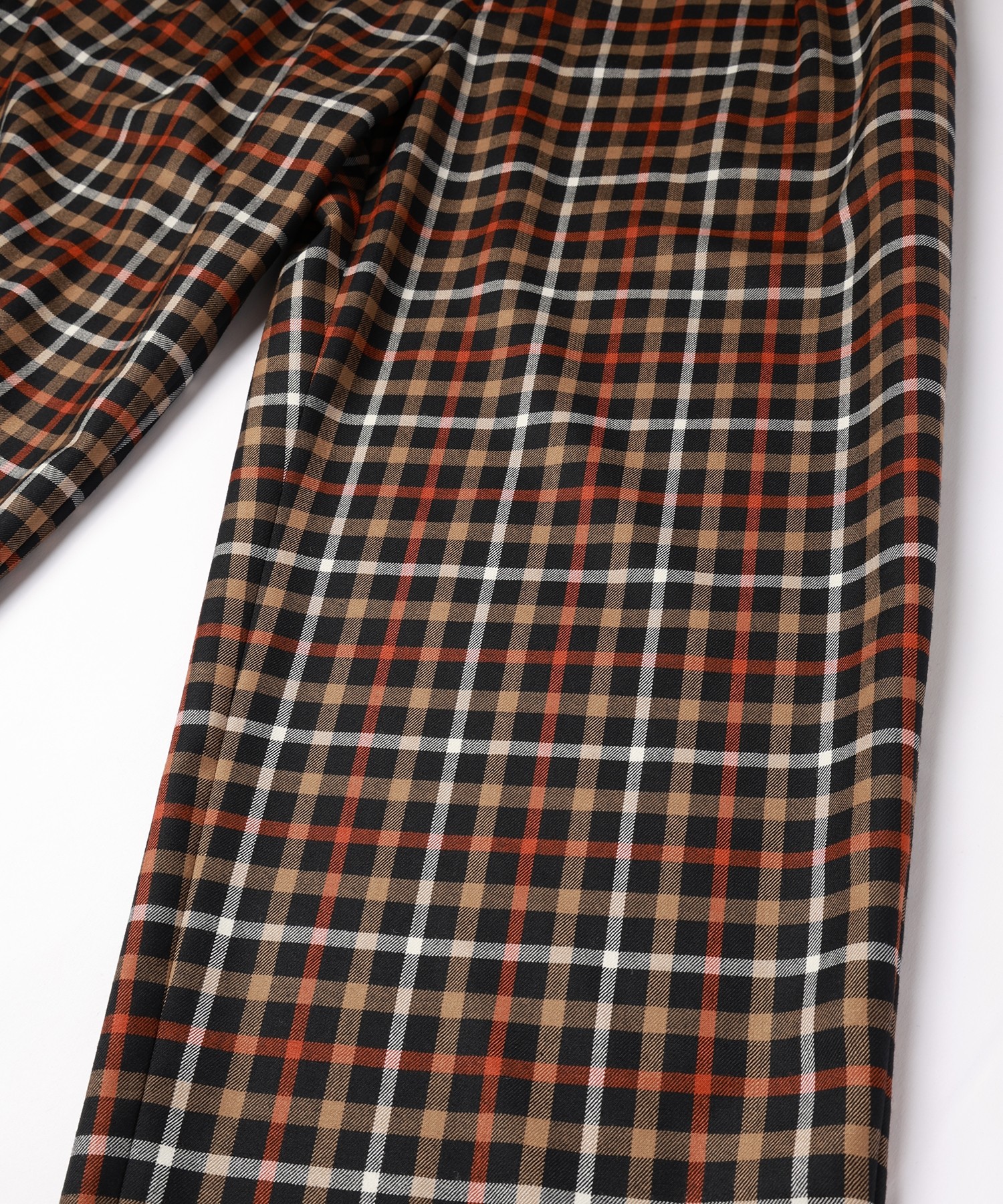 CULLNI for DAKS LONDON Tuck Pants with Long Belt