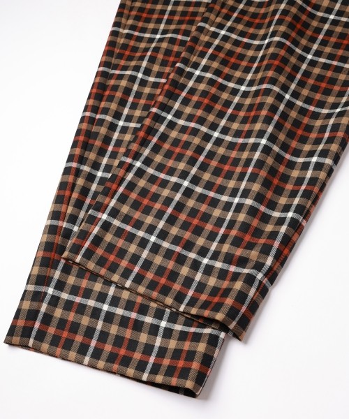 CULLNI for DAKS LONDON Tuck Pants with Long Belt