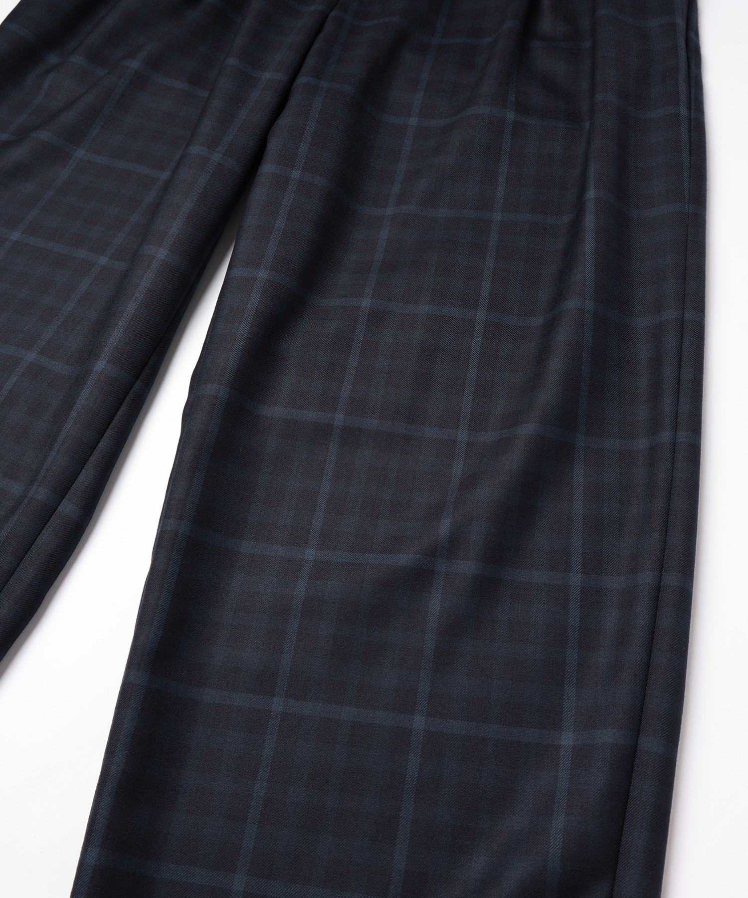 CULLNI for DAKS LONDON Tuck Pants with Long Belt