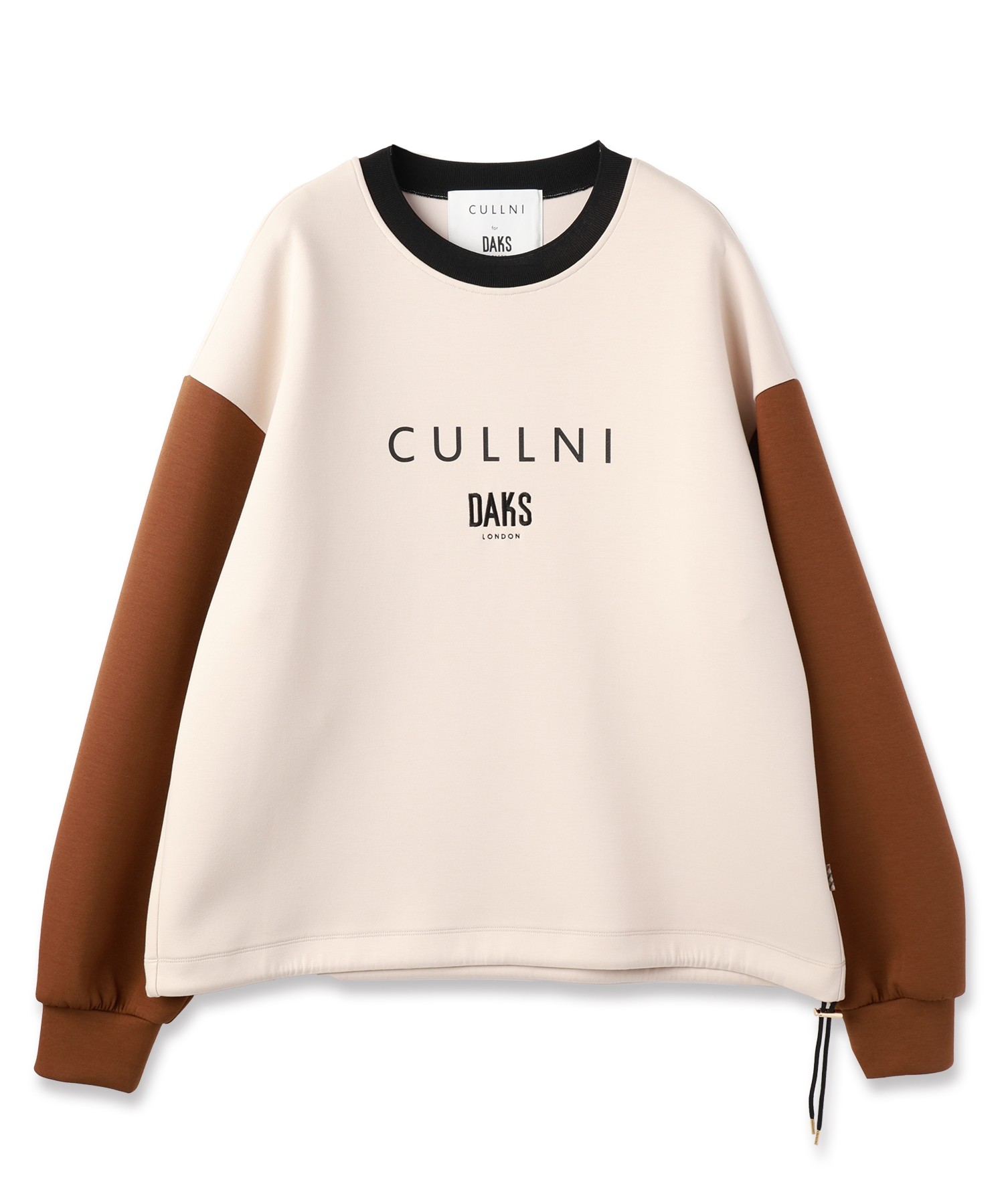 CULLNI for DAKS LONDON Logo L/S PULLOVER