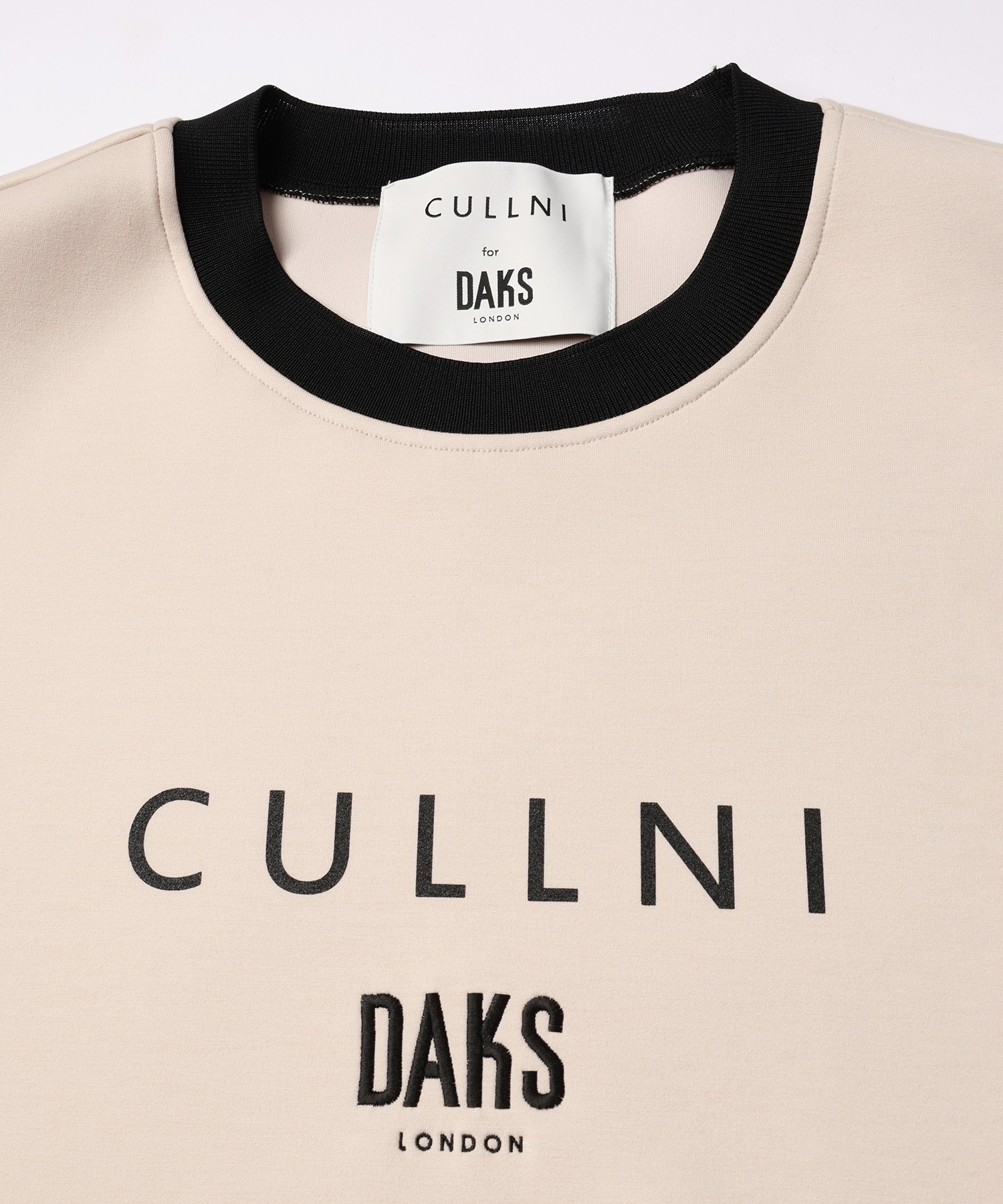CULLNI for DAKS LONDON Logo L/S PULLOVER