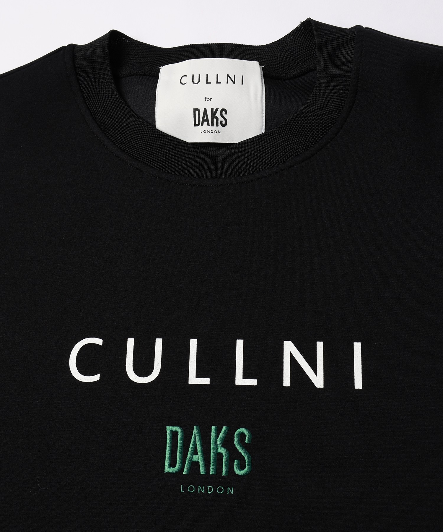 CULLNI for DAKS LONDON Logo L/S PULLOVER