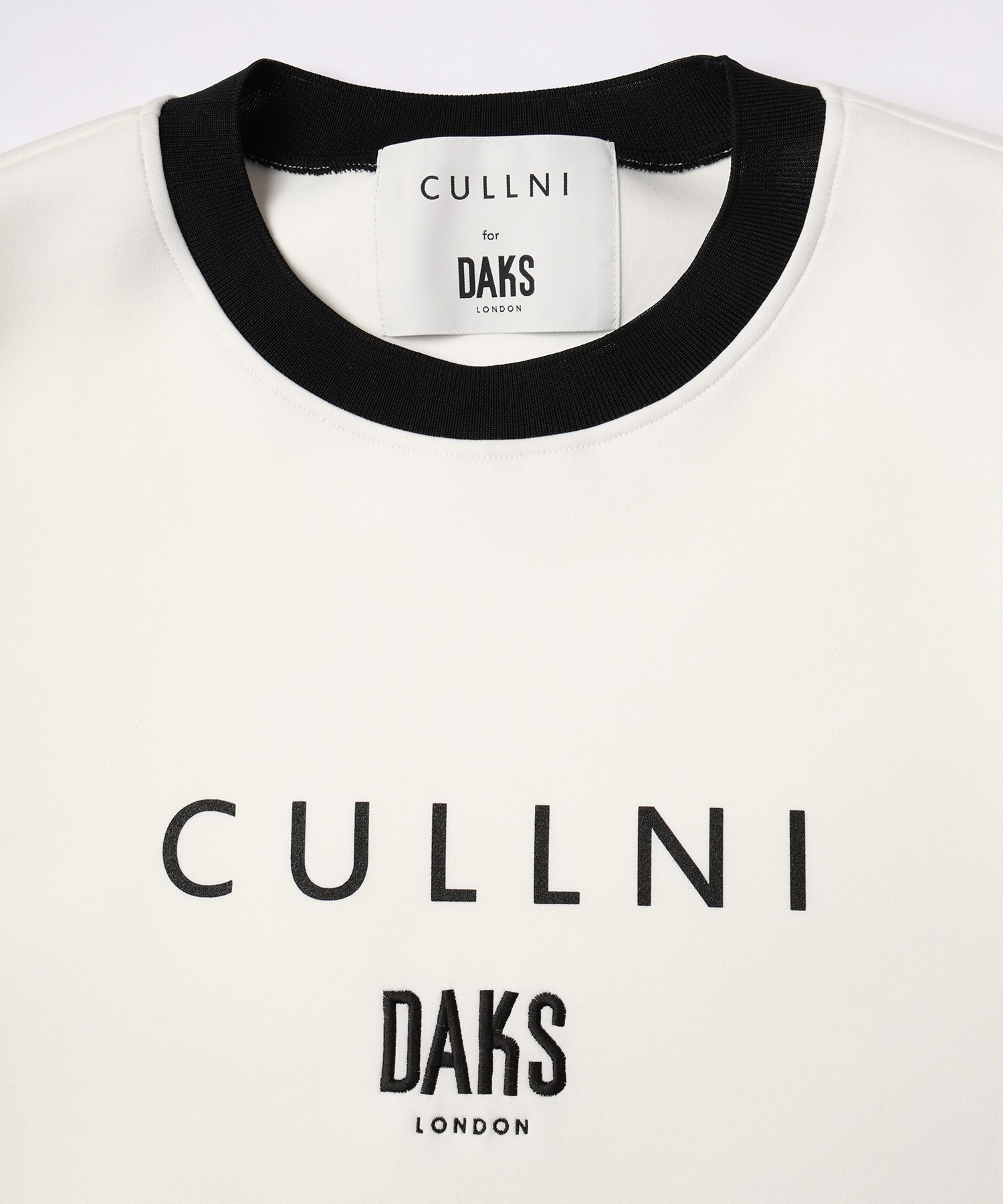 CULLNI for DAKS LONDON Logo L/S PULLOVER