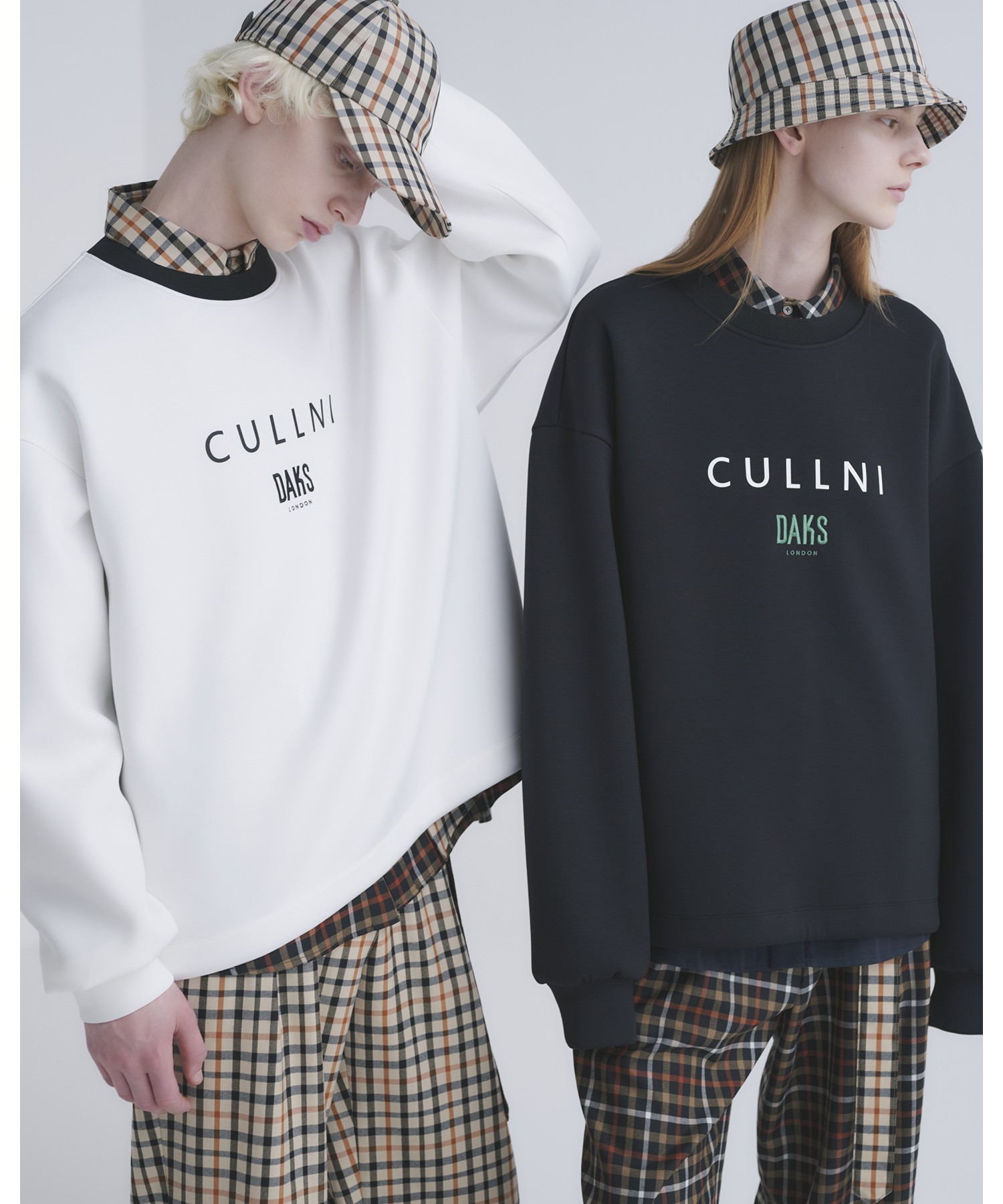 CULLNI for DAKS LONDON Logo L/S PULLOVER