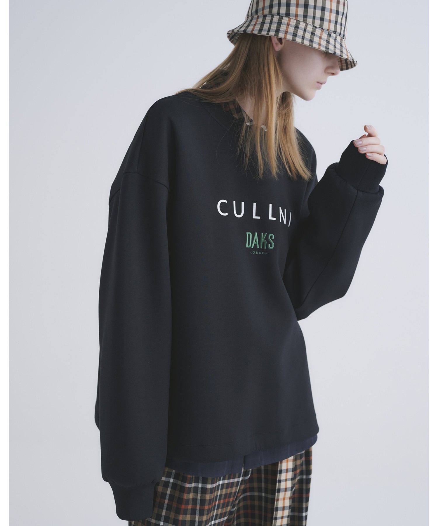CULLNI for DAKS LONDON Logo L/S PULLOVER