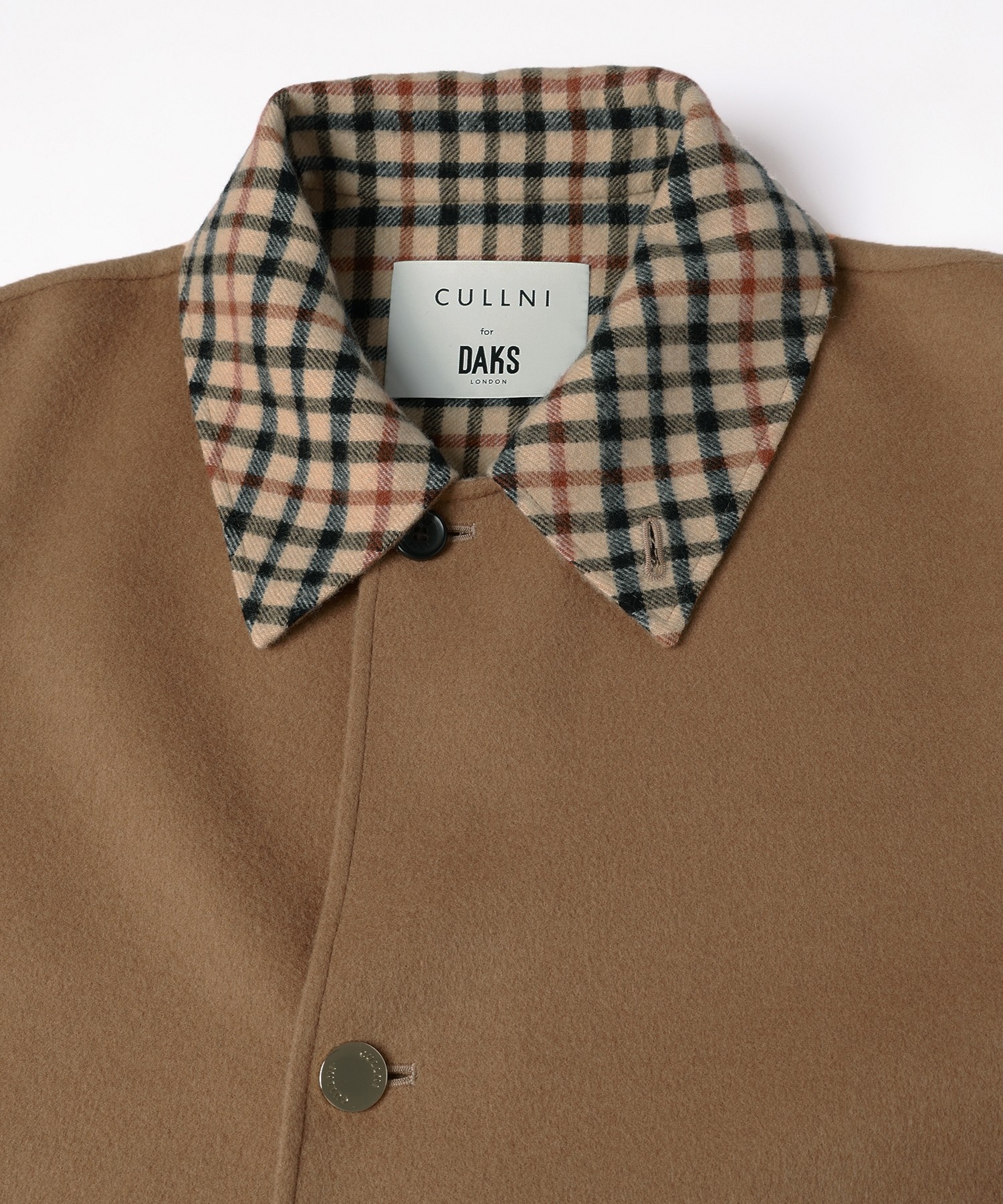 CULLNI for DAKS LONDON Tie Locken Long Coat