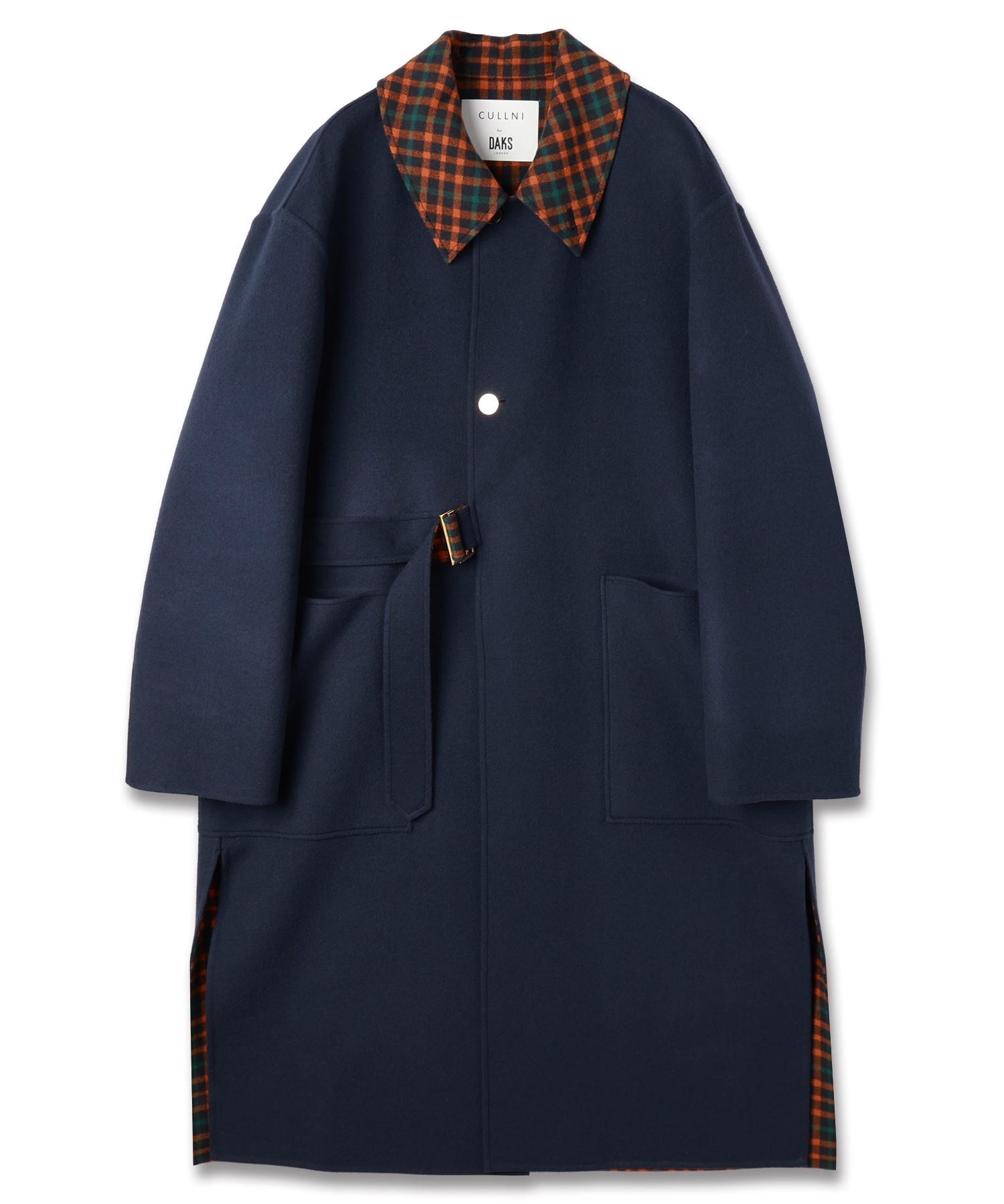 CULLNI for DAKS LONDON Tie Locken Long Coat