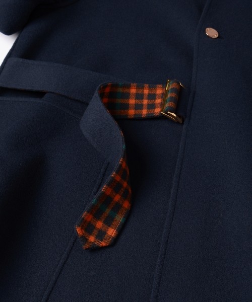 CULLNI for DAKS LONDON Tie Locken Long Coat