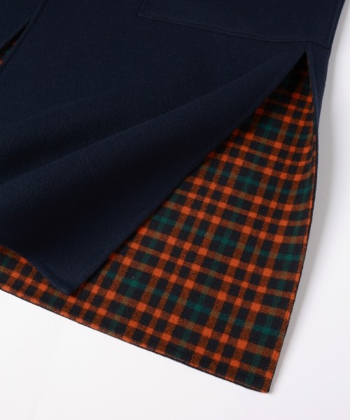 CULLNI for DAKS LONDON Tie Locken Long Coat