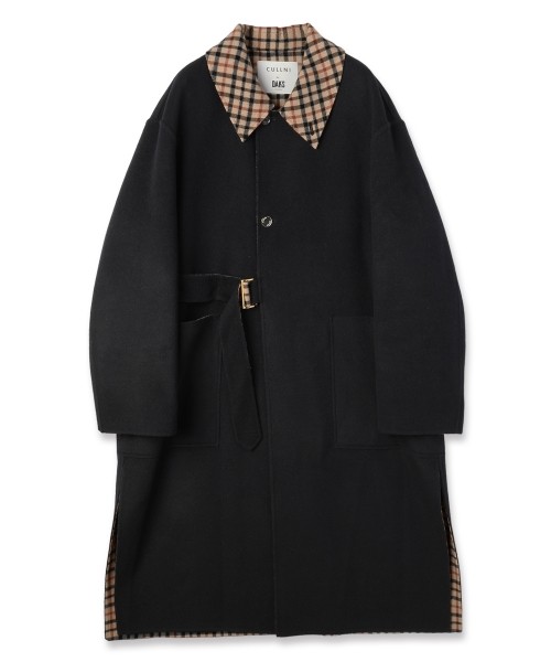 CULLNI for DAKS LONDON Tie Locken Long Coat