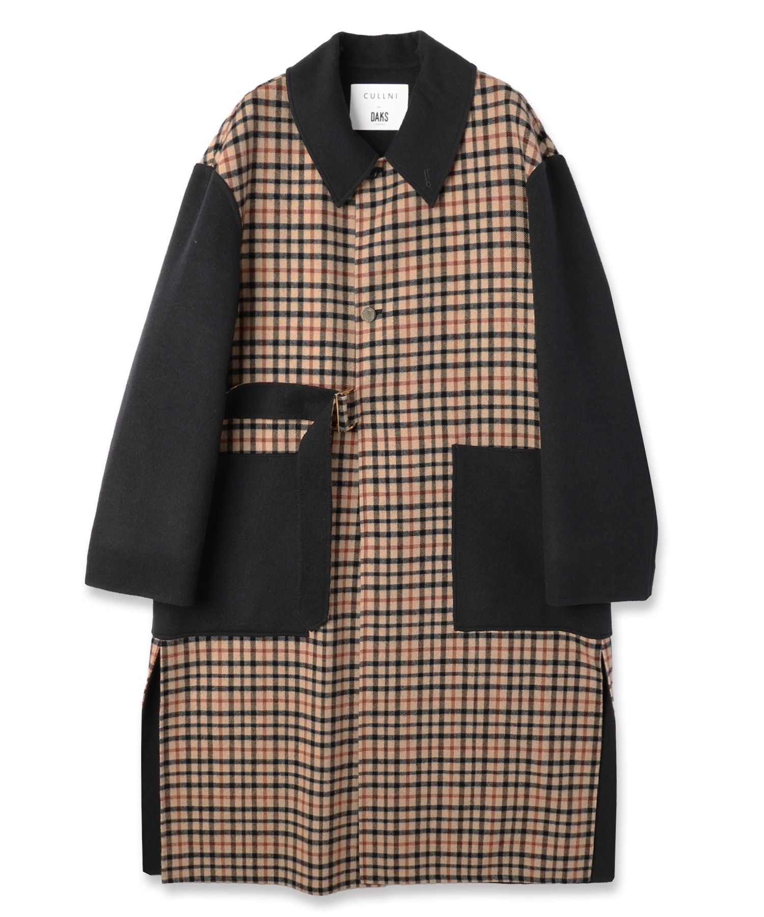 CULLNI for DAKS LONDON Tie Locken Long Coat