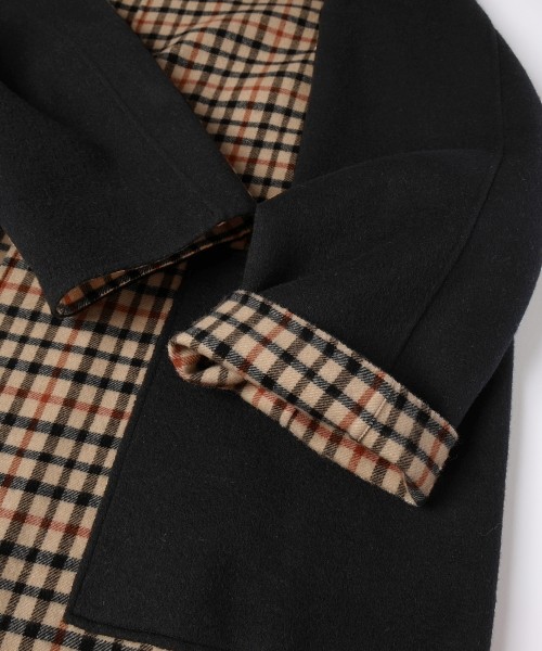 CULLNI for DAKS LONDON Tie Locken Long Coat