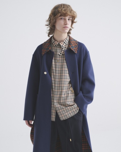 CULLNI for DAKS LONDON Tie Locken Long Coat