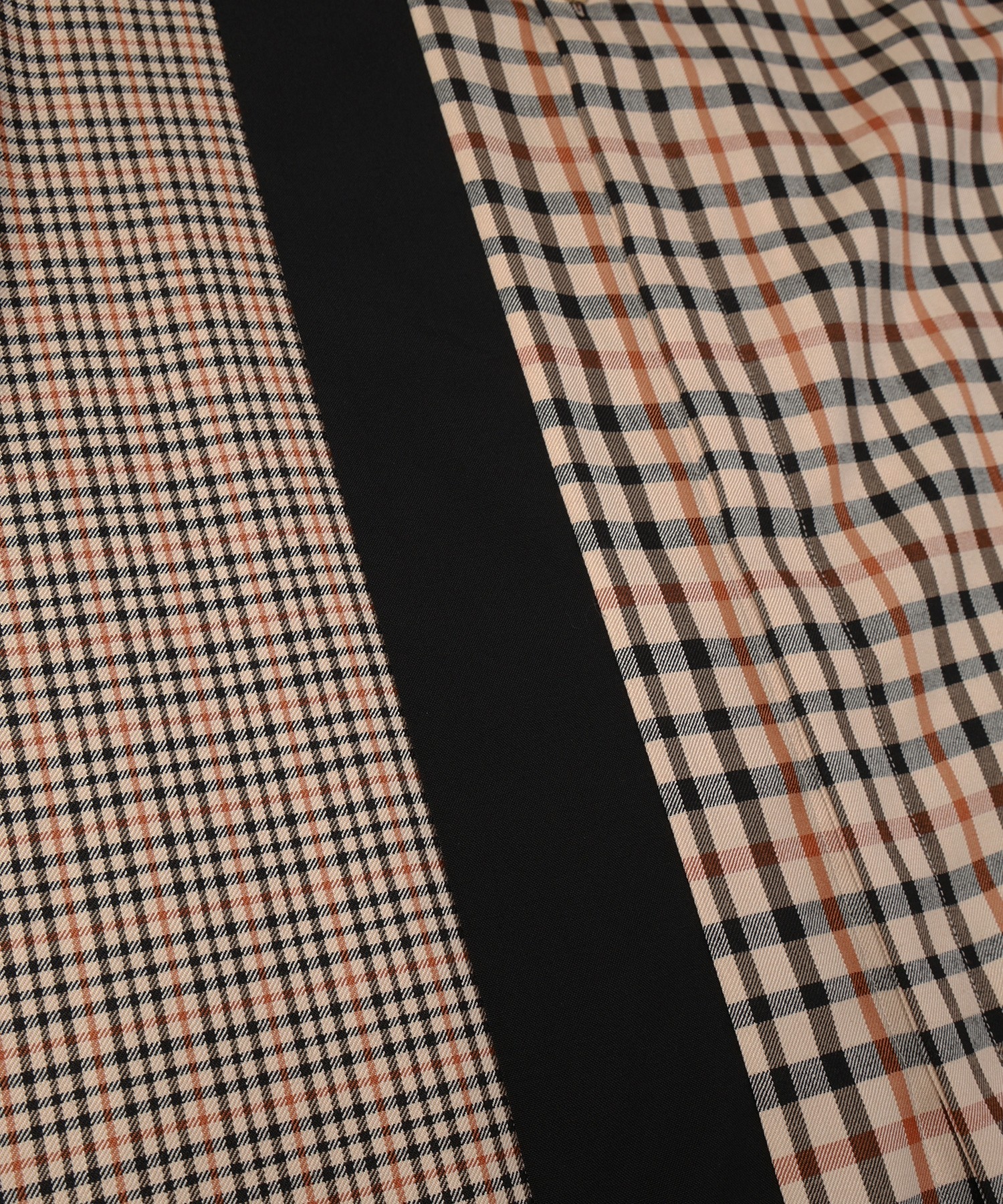 CULLNI for DAKS LONDON Asymmetrical Switching Chin Tab Shirt