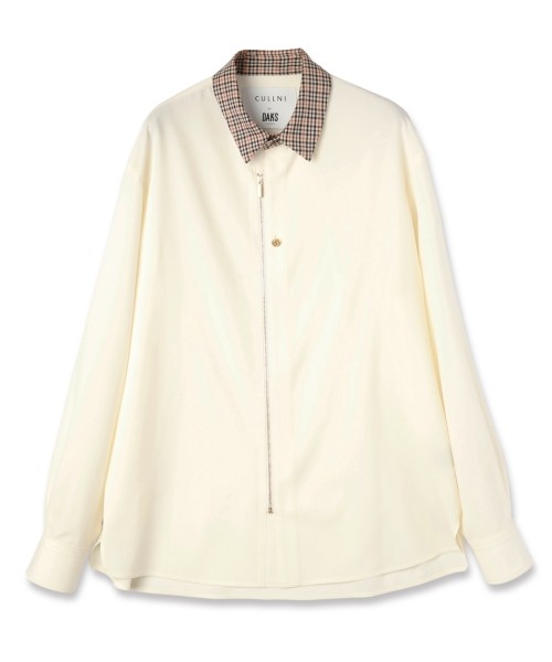 CULLNI for DAKS LONDON Front Zip Shirt