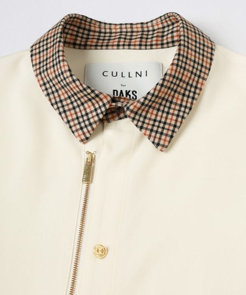 CULLNI for DAKS LONDON Front Zip Shirt