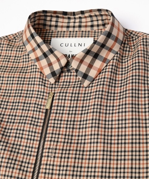 CULLNI for DAKS LONDON Front Zip Shirt