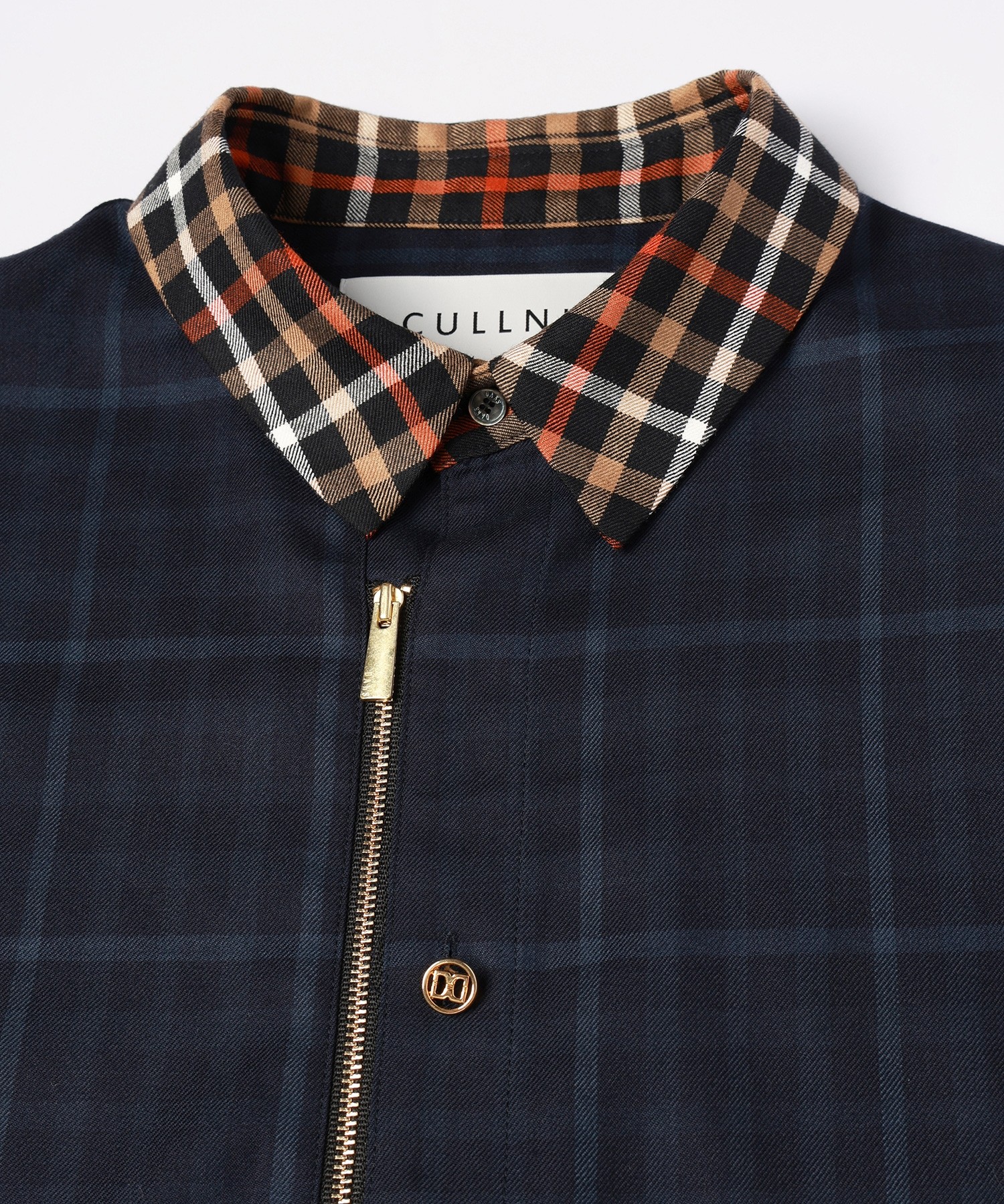 CULLNI for DAKS LONDON Front Zip Shirt