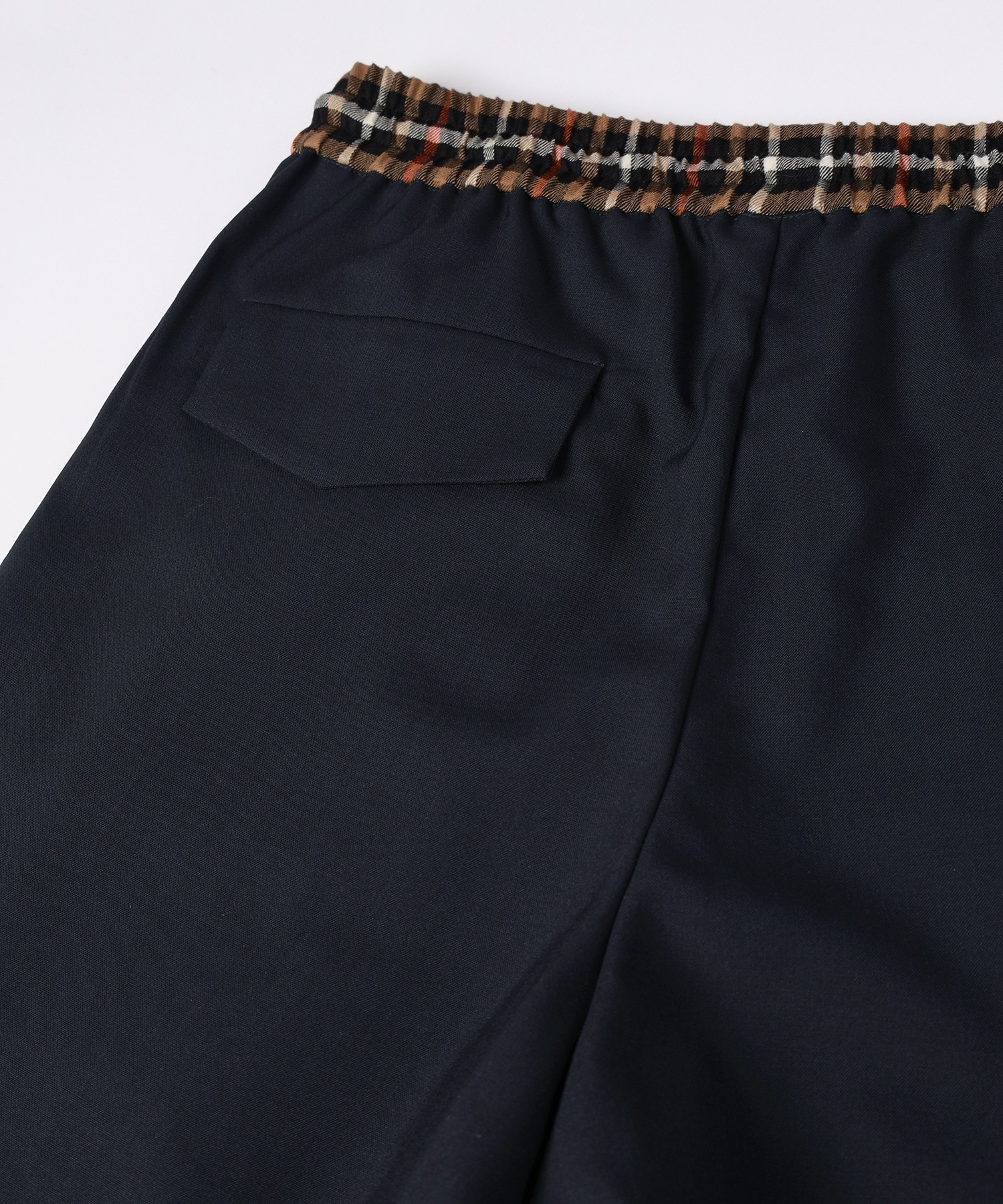 CULLNI for DAKS LONDON Tuck Drawstring Wide Pants